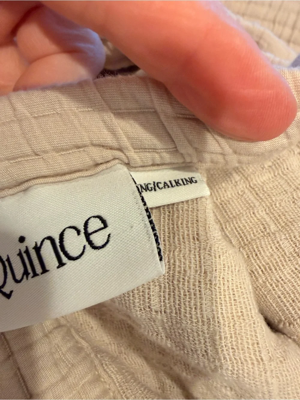 Quince Organic Ribbed Cotton Coverlet